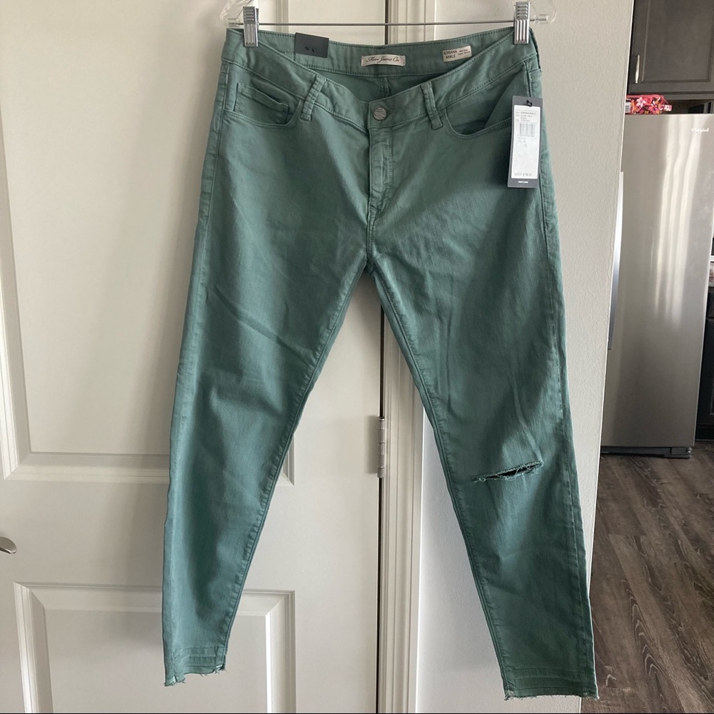 NWT Anthropologie Adriana Ankle Mid-Rise